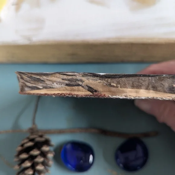 Decoupaged And Glazed Ceramic Tile Handcrafted Equestrian Horses 4"x4" - Picture 3 of 4